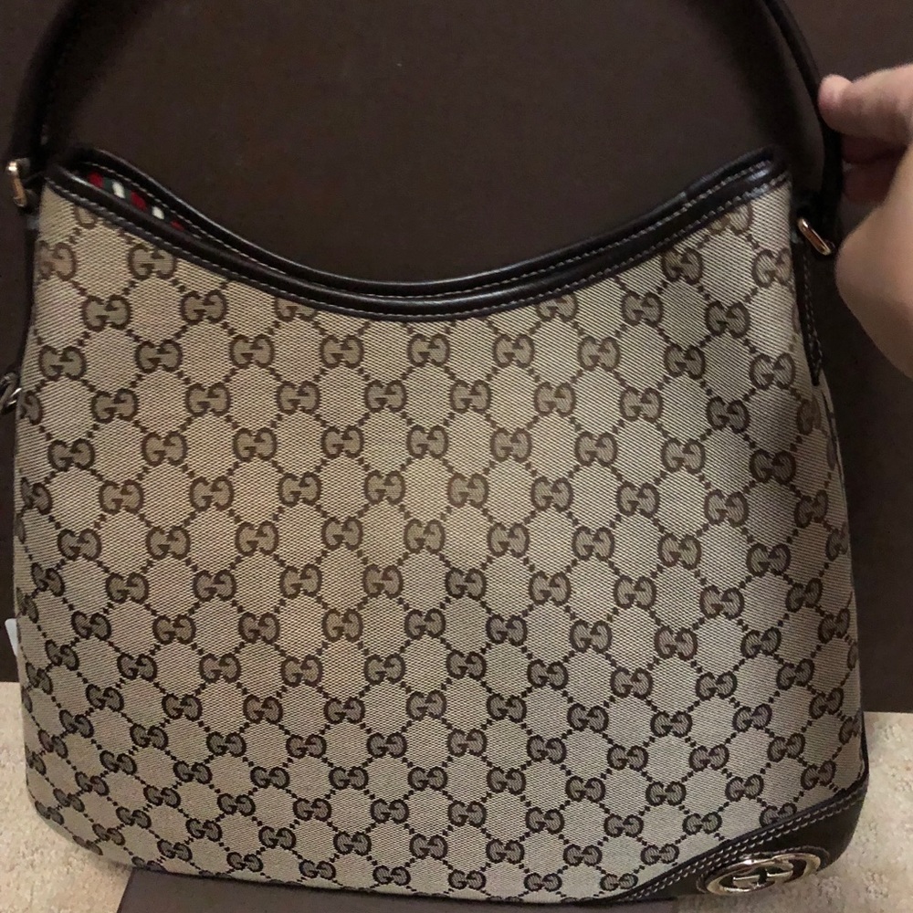 Gucci Brown Shoulder Bag Never Used